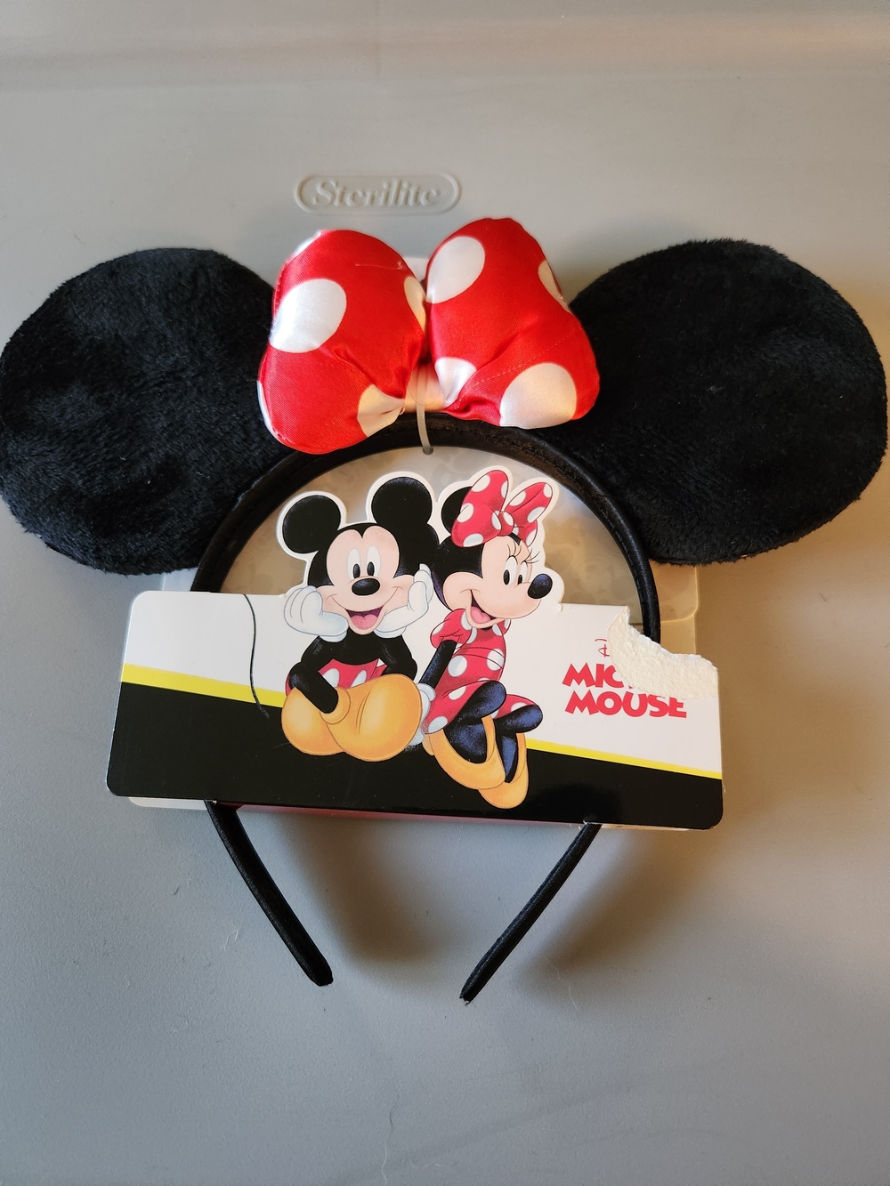 Minnie Mouse Kids Plush Ear Headband ■ Final Price